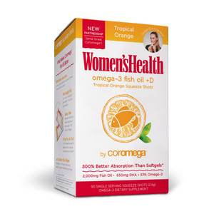 Trop Orange + D Omega 3 Squeeze 90 PKT