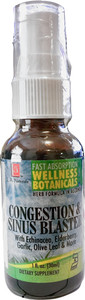 Congestion & Sinus Blaster Spray 1 OZ Congestion & Sinus Blaster Spray 1 OZ