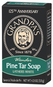 Grandpa's Pine Tar Soap Bath 4.25 OZ Grandpa's Pine Tar Soap Bath 4.25 OZ