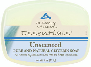 Unscented Glycerine Bar Soap 4 OZ Unscented Glycerine Bar Soap 4 OZ