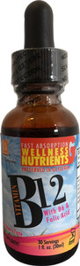 Vitamin B12 Drops w/Folic Acid & B6 1 OZ Vitamin B12 Drops w/Folic Acid & B6 1 OZ