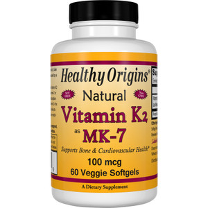 Vitamin K2 as MK7 100mcg 60 VGC Vitamin K2 as MK7 100mcg 60 VGC
