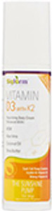 Vitamin D3 w/ K2 Cream 3 OZ Vitamin D3 w/ K2 Cream 3 OZ