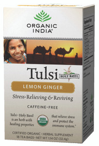 Tulsi Lemon Ginger 18 CT Tulsi Lemon Ginger 18 CT