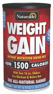Weight Gain 1500 Vanilla 16.9 OZ Weight Gain 1500 Vanilla 16.9 OZ