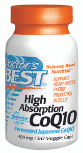 High Absorption CoQ10 400mg 60 VGC High Absorption CoQ10 400mg 60 VGC