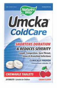 Umcka Cold Care Cherry Chew 20 CHW Umcka Cold Care Cherry Chew 20 CHW