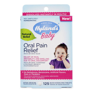 Baby Oral Pain Relief Tablets 125 TAB Baby Oral Pain Relief Tablets 125 TAB