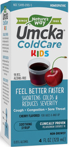Umcka Cold Kids Cherry Syrup 4 OZ Umcka Cold Kids Cherry Syrup 4 OZ