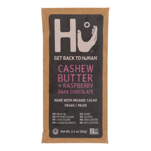 Hu - Dark Chocolate Bar Cashew Butter Ras - Case Of 12-2.1 Oz Hu - Dark Chocolate Bar Cashew Butter Ras - Case Of 12-2.1 Oz