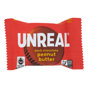 Unreal Dark Chocolate Peanut Butter Cups - 40 Cups Unreal Dark Chocolate Peanut Butter Cups - 40 Cups