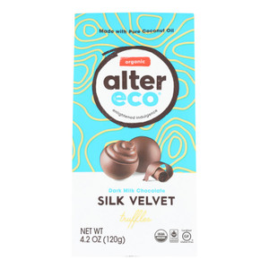 Alter Eco Americas Truffle - Organic - Velvet - 10 Pack - 4.2 Oz - Case Of 8 Alter Eco Americas Truffle - Organic - Velvet - 10 Pack - 4.2 Oz - Case Of 8