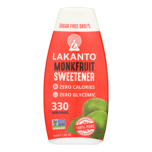 Lakanto - Lq Swtnr Mnkfruit Original Sugar Free - Case Of 6-1.76 Fz Lakanto - Lq Swtnr Mnkfruit Original Sugar Free - Case Of 6-1.76 Fz
