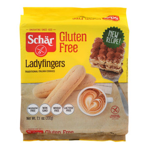 Schar - Cookies Ladyfingers Gluten Free - Case Of 6 - 7.1 Oz Schar - Cookies Ladyfingers Gluten Free - Case Of 6 - 7.1 Oz