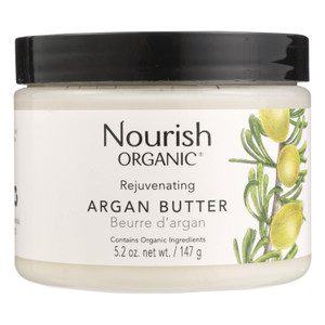 Nourish Argan Butter - Organic - Rejuvenating - 5.2 Oz - 1 Each Nourish Argan Butter - Organic - Rejuvenating - 5.2 Oz - 1 Each