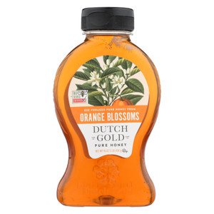 Dutch Gold Honey Orange Blossom Honey - Case Of 6 - 16 Oz. Dutch Gold Honey Orange Blossom Honey - Case Of 6 - 16 Oz.