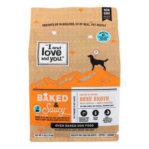 I And Love And You - Dog Food Baked Saucy Ckn - Case Of 6 - 4 Lb I And Love And You - Dog Food Baked Saucy Ckn - Case Of 6 - 4 Lb