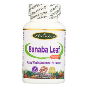 Paradise Herbs Banana Leaf - 60 Vcaps Paradise Herbs Banana Leaf - 60 Vcaps