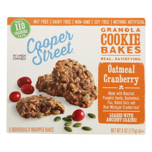 Cooper Street - Granola Bakes Oatmeal Cran - Case Of 6 - 6 Oz Cooper Street - Granola Bakes Oatmeal Cran - Case Of 6 - 6 Oz