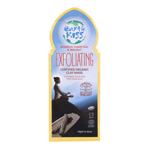 Earth Kiss - Clay Mask Chrcl Exfol - Case Of 12-.35 Oz Earth Kiss - Clay Mask Chrcl Exfol - Case Of 12-.35 Oz