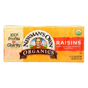 Newman's Own Organics Raisins  - Case Of 12 - 6/1.0 Oz Newman's Own Organics Raisins  - Case Of 12 - 6/1.0 Oz