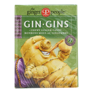 Ginger People Gingins Chewy Original Travel Packs - Case Of 24 - 1.6 Oz Ginger People Gingins Chewy Original Travel Packs - Case Of 24 - 1.6 Oz