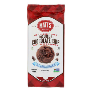 Matt's Cookies - Cookies Double Chocolate Chips - Case Of 6-10.5 Oz Matt's Cookies - Cookies Double Chocolate Chips - Case Of 6-10.5 Oz