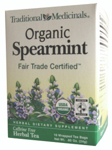 Organic Spearmint Tea 16 BAGS Organic Spearmint Tea 16 BAGS