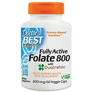 Fully Active Folate 800 mcg 60 VGC Fully Active Folate 800 mcg 60 VGC