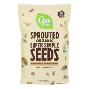 Go Raw Sprouted Seeds, Sprouted Super Simple - Case Of 6 - 14 Oz Go Raw Sprouted Seeds, Sprouted Super Simple - Case Of 6 - 14 Oz