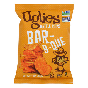 Uglies - Potato Chips Bbq- Case Of 32 - 1 Oz Uglies - Potato Chips Bbq- Case Of 32 - 1 Oz