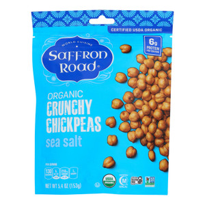 Saffron Road - Chckp Crnchy Sea Salt - Case Of 6-5.4 Oz Saffron Road - Chckp Crnchy Sea Salt - Case Of 6-5.4 Oz