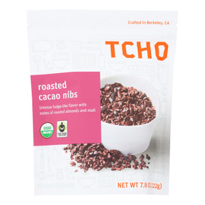 Tcho Chocolate - Cacao Nibs Crush This - Case Of 6-7.8 Oz Tcho Chocolate - Cacao Nibs Crush This - Case Of 6-7.8 Oz
