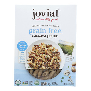 Jovial - Pasta Organic Cassava Penne - Case Of 6-8 Oz Jovial - Pasta Organic Cassava Penne - Case Of 6-8 Oz