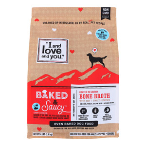 I And Love And You - Dog Food Baked Saucy Beef - Case Of 6 - 4 Lb I And Love And You - Dog Food Baked Saucy Beef - Case Of 6 - 4 Lb