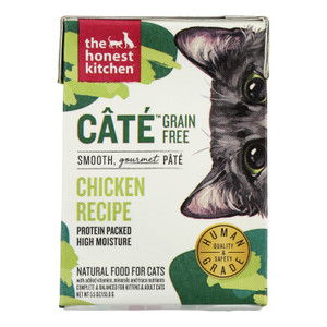 The Honest Kitchen - Cat Fd Green Free Chicken Pate - Case Of 12-5.5 Oz The Honest Kitchen - Cat Fd Green Free Chicken Pate - Case Of 12-5.5 Oz