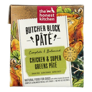 The Honest Kitchen - Dog Fd Pate Chicken Greens - Case Of 6-10.5 Oz The Honest Kitchen - Dog Fd Pate Chicken Greens - Case Of 6-10.5 Oz