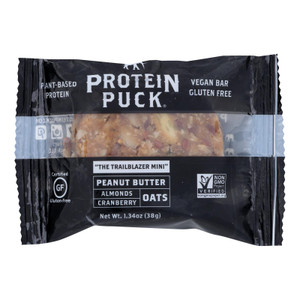 Protein Puck - Bar Wndrlst Peanut Butter Cranberry - Case Of 12-1.34 Oz Protein Puck - Bar Wndrlst Peanut Butter Cranberry - Case Of 12-1.34 Oz