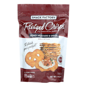 Pretzel Crisp Thin, Crunch Pretzel Crackers - Case Of 12 - 7.2 Oz Pretzel Crisp Thin, Crunch Pretzel Crackers - Case Of 12 - 7.2 Oz