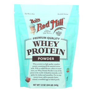 Bob's Red Mill - Whey Protein Powder - 12 Oz - Case Of 4 Bob's Red Mill - Whey Protein Powder - 12 Oz - Case Of 4