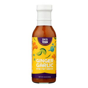 Yai's Thai - Sauce Ginger Garlic - Case Of 6-12 Fz Yai's Thai - Sauce Ginger Garlic - Case Of 6-12 Fz