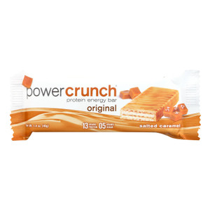 Power Crunch Bar - Original - Salted Caramel - 1.4 Oz - Case Of 12 Power Crunch Bar - Original - Salted Caramel - 1.4 Oz - Case Of 12