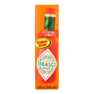 Tabasco Traditional Pepper Sauce Can - Case Of 12 - 5 Fz Tabasco Traditional Pepper Sauce Can - Case Of 12 - 5 Fz