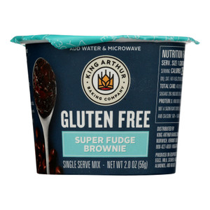 King Arthur - Mix Fudge Brownie Gluten Free - Case Of 12 - 2 Oz King Arthur - Mix Fudge Brownie Gluten Free - Case Of 12 - 2 Oz