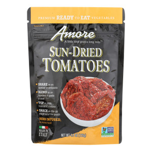 Amore - Sun Dried Tomatoes - Case Of 10 - 4.4 Oz Amore - Sun Dried Tomatoes - Case Of 10 - 4.4 Oz