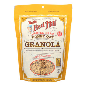 Bob's Red Mill - Gluten Free Honey Oat Granola - 12 Oz - Case Of 4 Bob's Red Mill - Gluten Free Honey Oat Granola - 12 Oz - Case Of 4