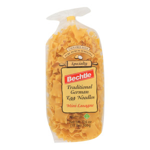 Bechtle - Egg Noodles Mini Lasagne - Case Of 12 - 17.6 Oz Bechtle - Egg Noodles Mini Lasagne - Case Of 12 - 17.6 Oz