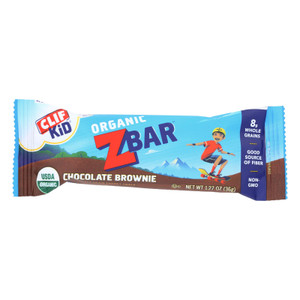 Clif Bar Zbar - Organic Chocolate Brownie - Case Of 18 - 1.27 Oz Clif Bar Zbar - Organic Chocolate Brownie - Case Of 18 - 1.27 Oz