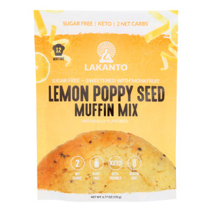 Lakanto - Mix Muffin Lemn Poppyseed - Case Of 8-6.77 Oz Lakanto - Mix Muffin Lemn Poppyseed - Case Of 8-6.77 Oz