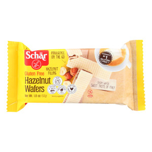 Schar Wafers - Hazelnut - Gluten Free - 1.8 Oz - Case Of 20